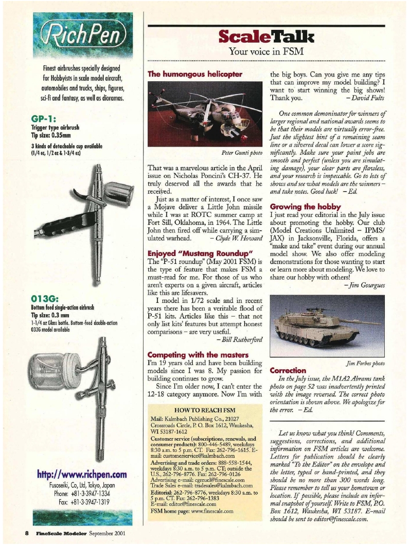 FineScale Modeler 2001-09 (Vol19-07)